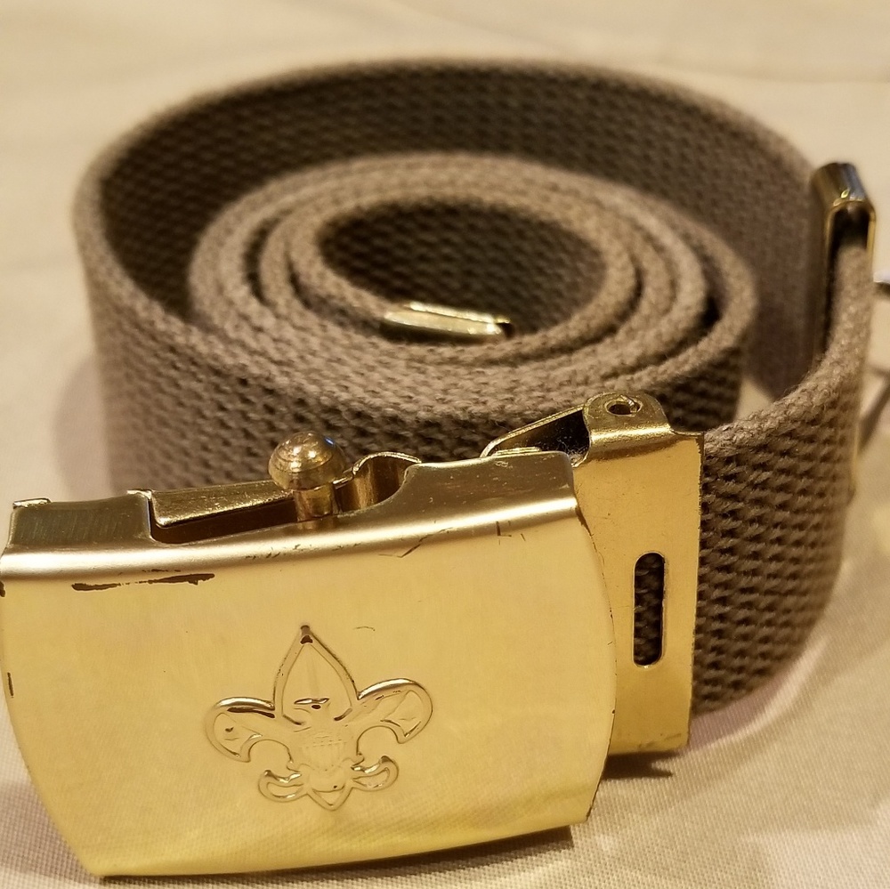 Boy Scout leader belt